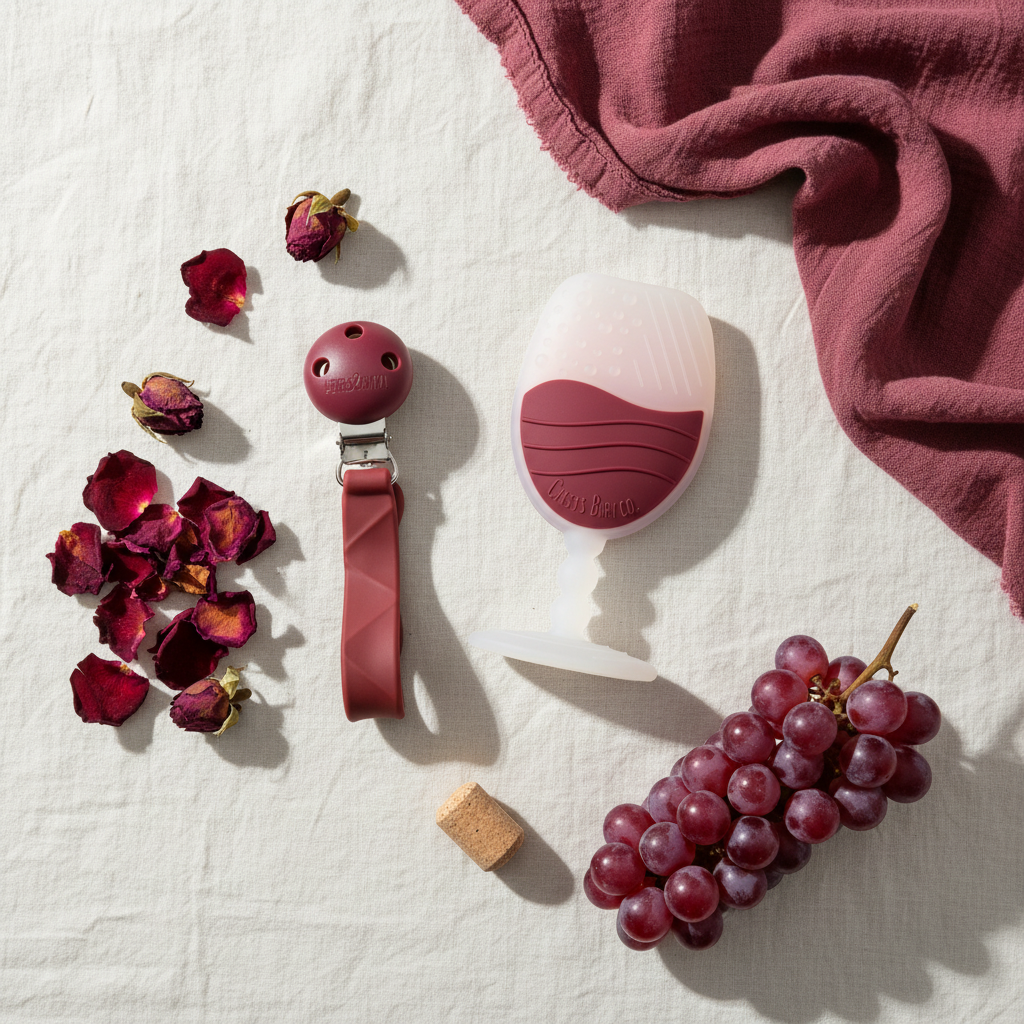 Baby Vino Teether - Red